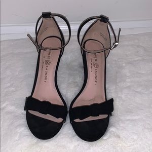 Black Chinese laundry heels